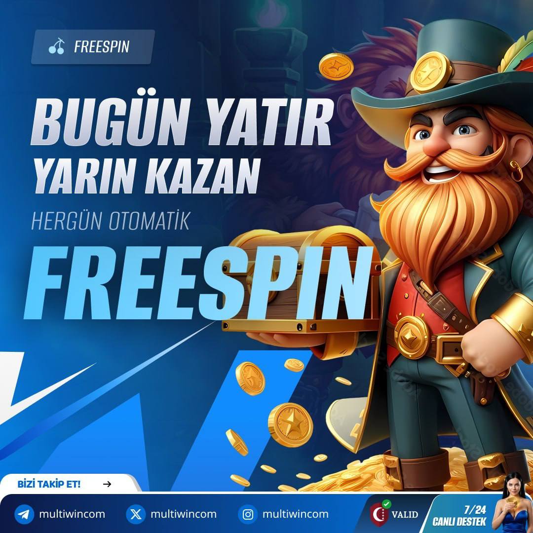 MultiWin Her Gün Otomatik Freespin