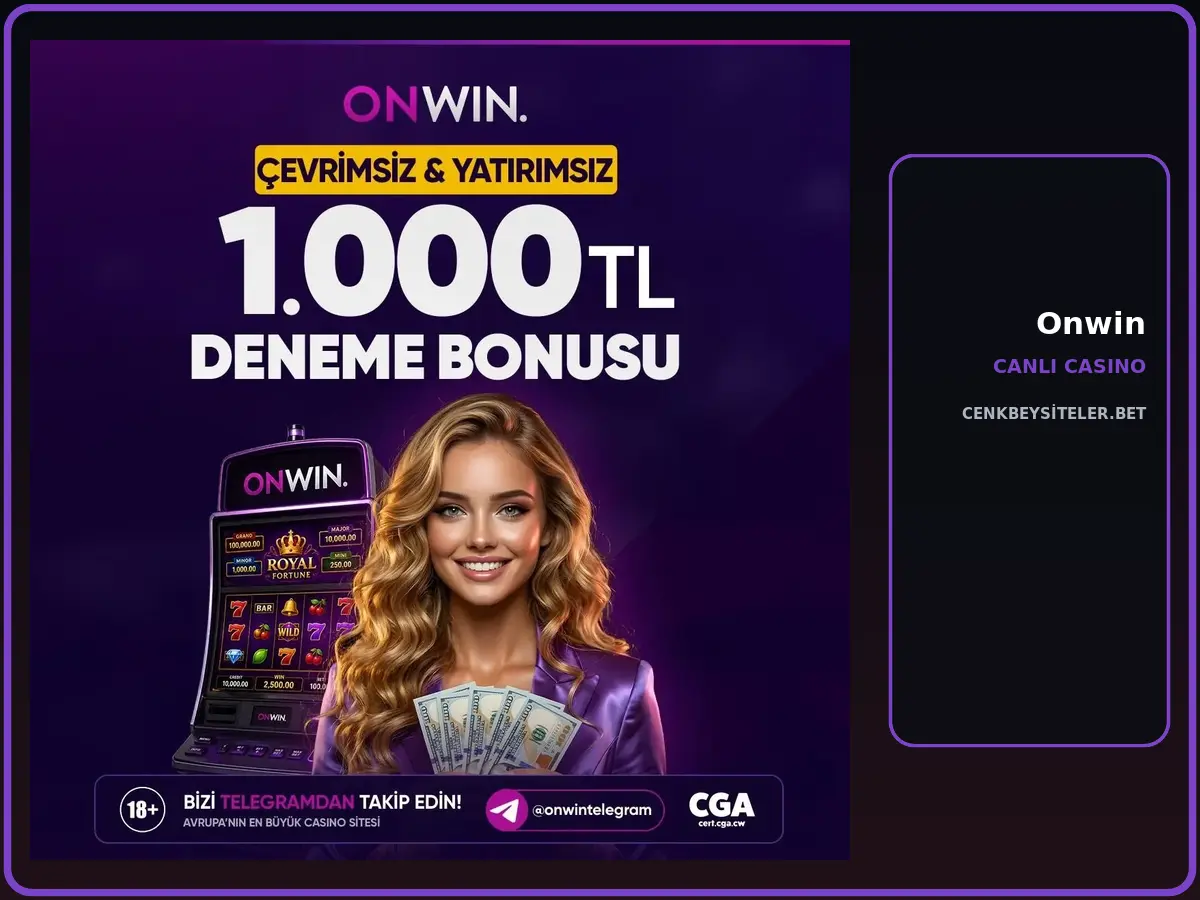 Onwin güncel bonus görseli