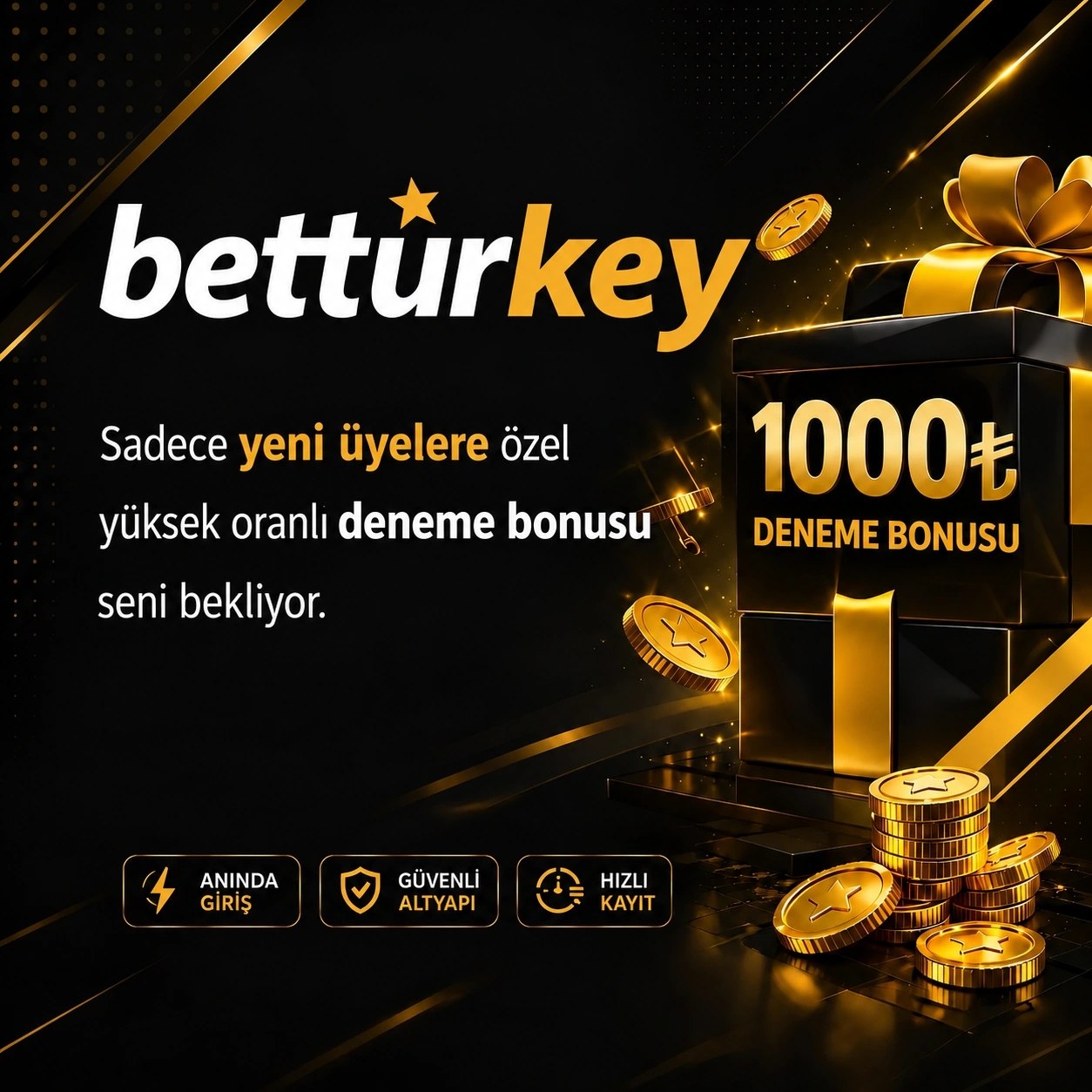 BetTurkey güncel bonus görseli